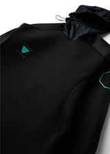 Vissla High Seas II Hooded 1.5 Mm Ls Jacket in Black, view 4