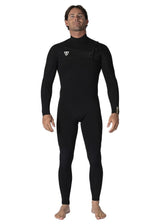 Vissla 7 Seas Comp 3/2 Full Chest Zip Wetsuit in Black