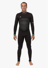 Vissla Easy Seas 3-2 Full Back Zip in Black, view 2
