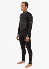 Vissla Easy Seas 3-2 Full Back Zip in Black, view 4