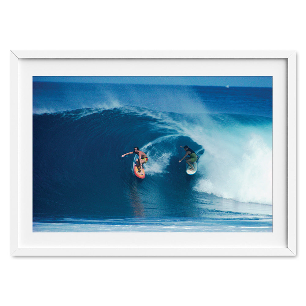 Mark Richards and Shaun Tomson Share One at Off the Wall