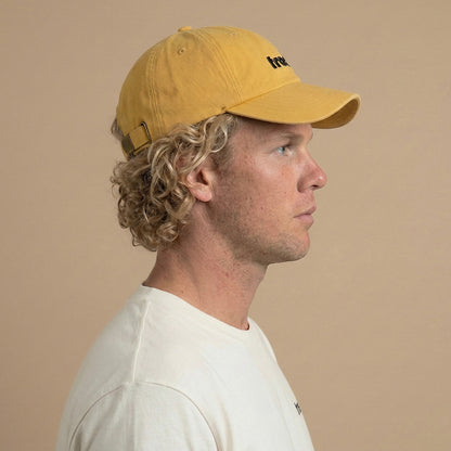 Surf Cap - Retro Strip Cap Burnt Yellow