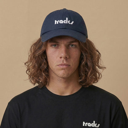 Retro Strip Cap Navy