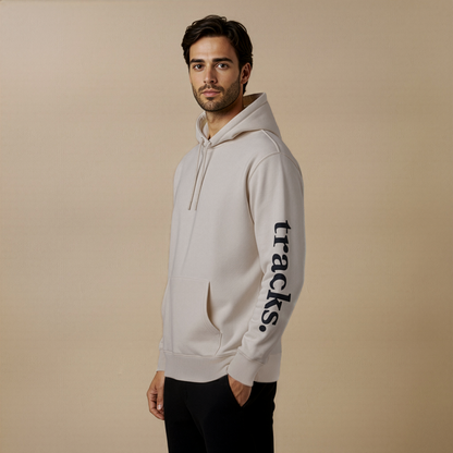 Tracks Tracksuit Hoodie Ecru