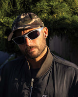 TEENAGE ZERO - MATTE BLACK / REFLECTIVE ORANGE POLARISED
