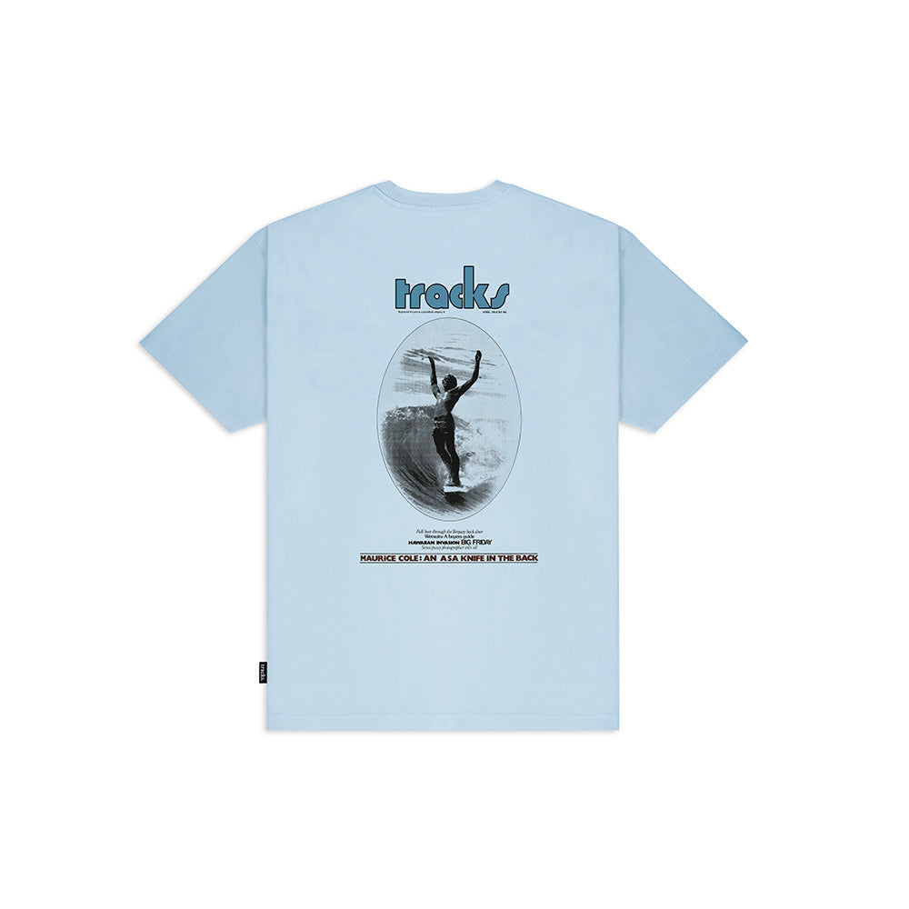 Soul Arch Tee April 1976 Cover, Light Blue