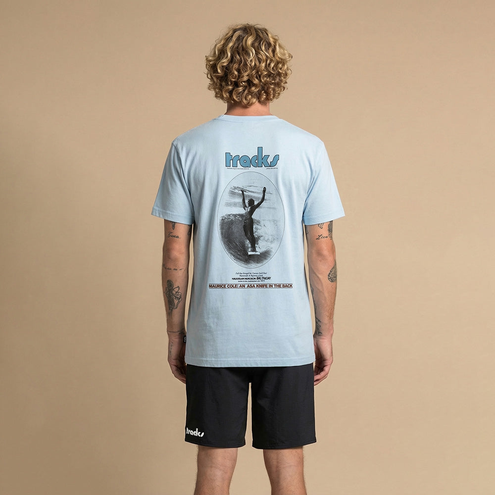 Soul Arch Tee April 1976 Cover, Light Blue