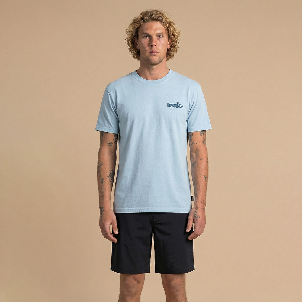 Soul Arch Tee April 1976 Cover, Light Blue
