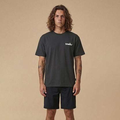 MP Cutback Tee, Feb 1972 Cover, Charcoal