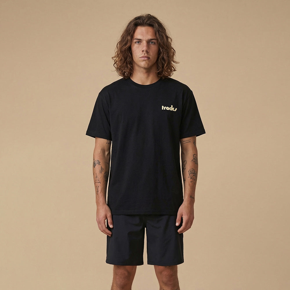 MP Cutback Tee, Feb 1972 Cover,  Black