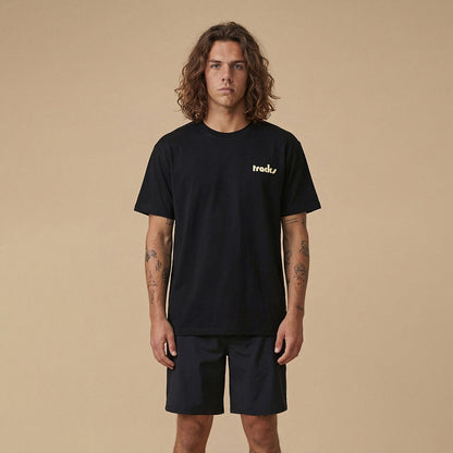 MP Cutback Tee, Feb 1972 Cover,  Black