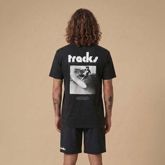MP Cutback Tee, Feb 1972 Cover,  Black