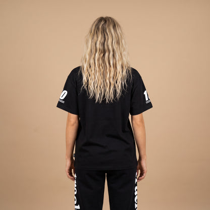 Logo Dash Tee, Black Tee