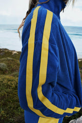 Après Surf Jacket in Blue & Yellow - Atmosea