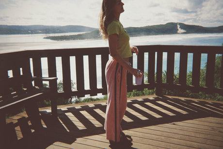 Après Surf Pant in Blush - Atmosea