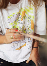 Artist Tee Mlak Organic Cotton Oversized Tee - Atmosea