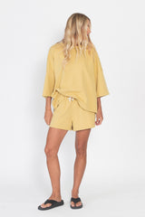 Basic Midweight Short - Light Mustard