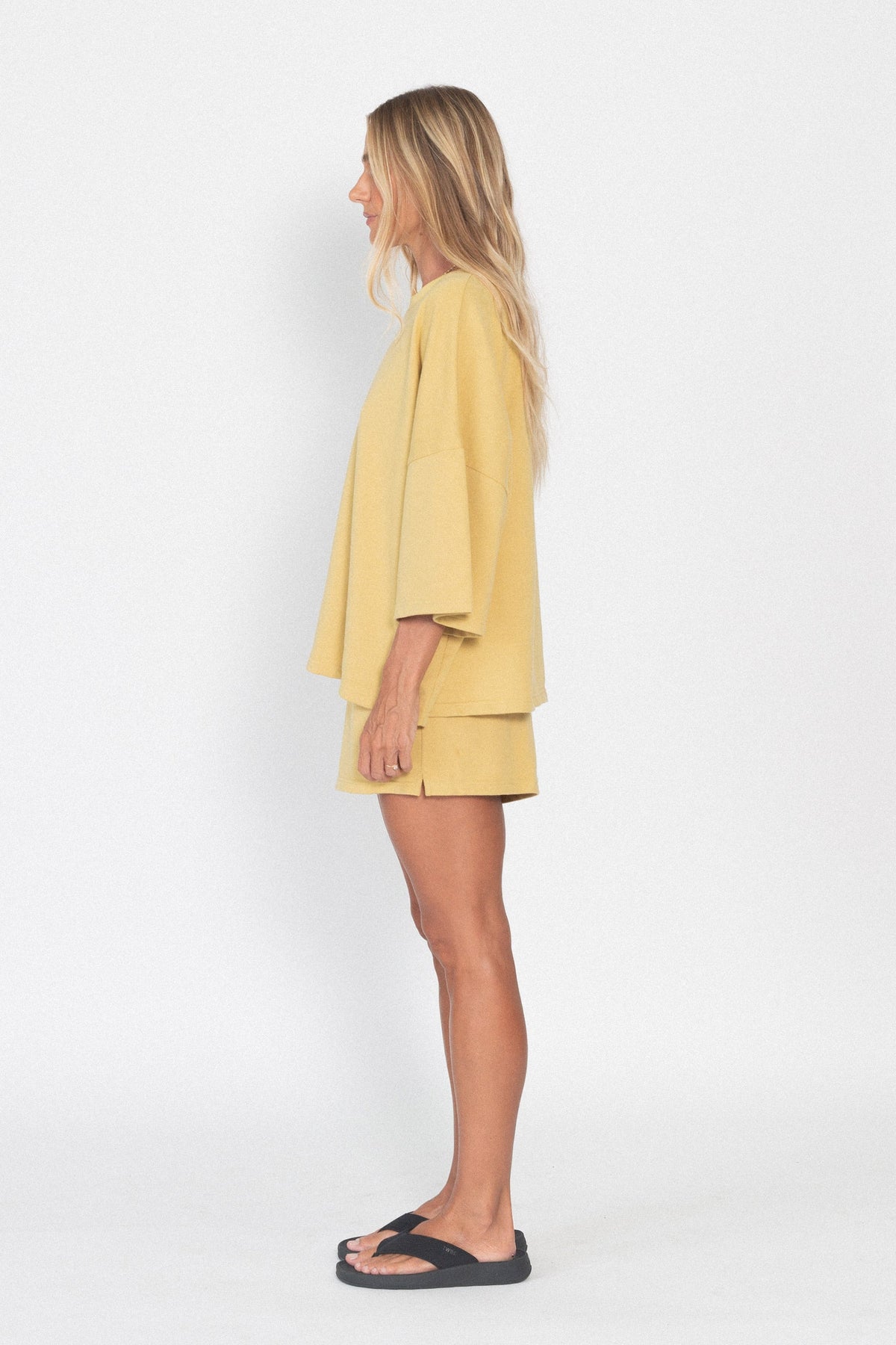 Basic Midweight Short - Light Mustard