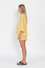Basic Midweight Short - Light Mustard