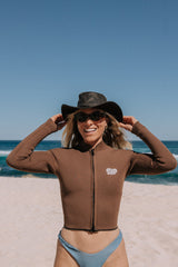 Coffee Wetsuit Jacket