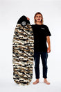Camo fish and funboard cover in 14oz recycled canvas by Boardsox