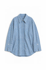 Classic Check Shirt - Cobalt
