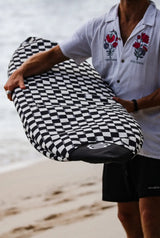 Checks longboard surfboard cover, available 7'0 to 12'0