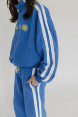 Cloud Sunburst Sweatpants - Blue