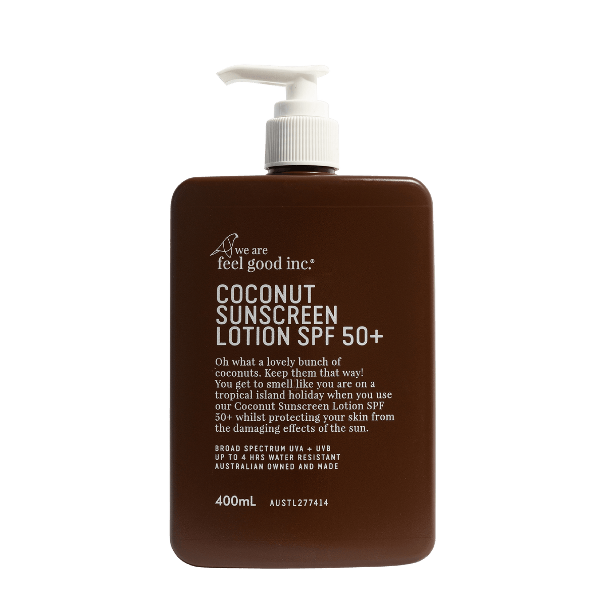 Coconut Sunscreen SPF50+ - We Are Feel Good Inc.