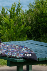 Fantastic Fungi surfboard cover in 14oz recycled canvas by Boardsox