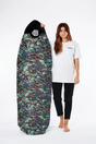 Fantastic Fungi canvas surfboard cover, blocks the UV that yellows a deck