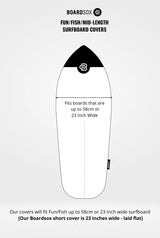 Flames Boardsox cover, three year warranty