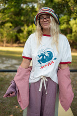 'Get Barreled Tee' By Ty Williams - Artist Collab Tee - Atmosea