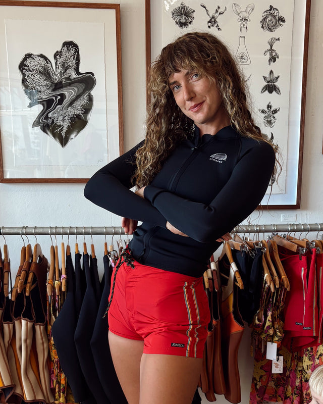 Gidget Boardshort in Red - Atmosea