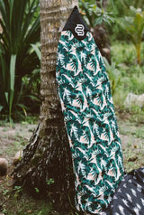 Green Leaf recycled canvas surfboard cover by Boardsox