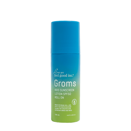 Groms Kids Sunscreen Lotion SPF50 - We Are Feel Good Inc.