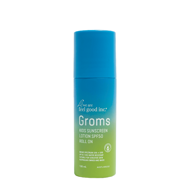 Groms Kids Sunscreen Lotion SPF50 - We Are Feel Good Inc.