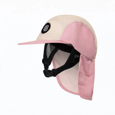 Happy Gilmore Boardsox surf cap in pink and cream