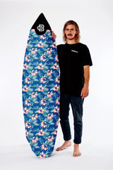 Hawaiian shortboard cover in 14oz recycled canvas by Boardsox