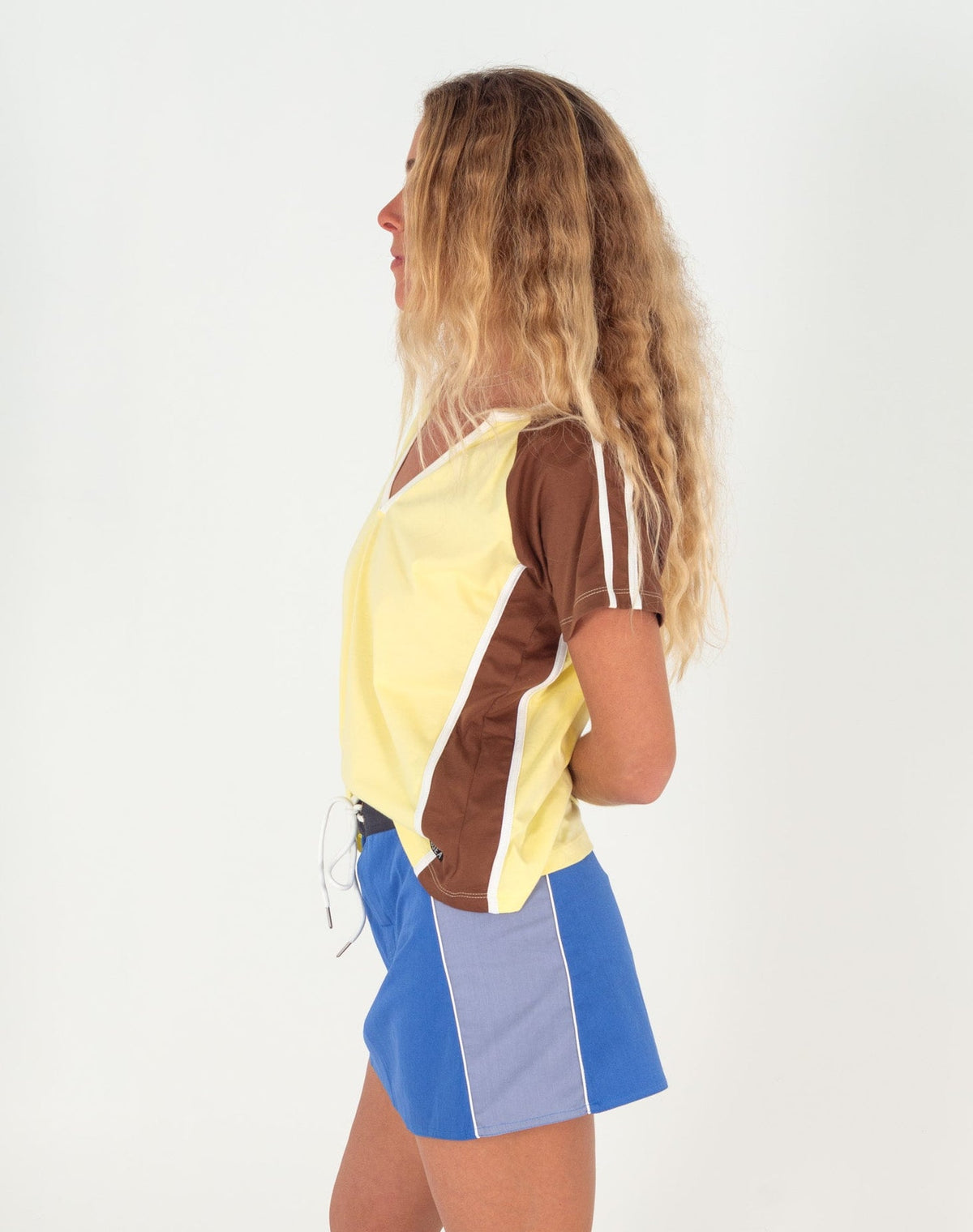 HEATHER RETRO SPORTY TEE - Atmosea