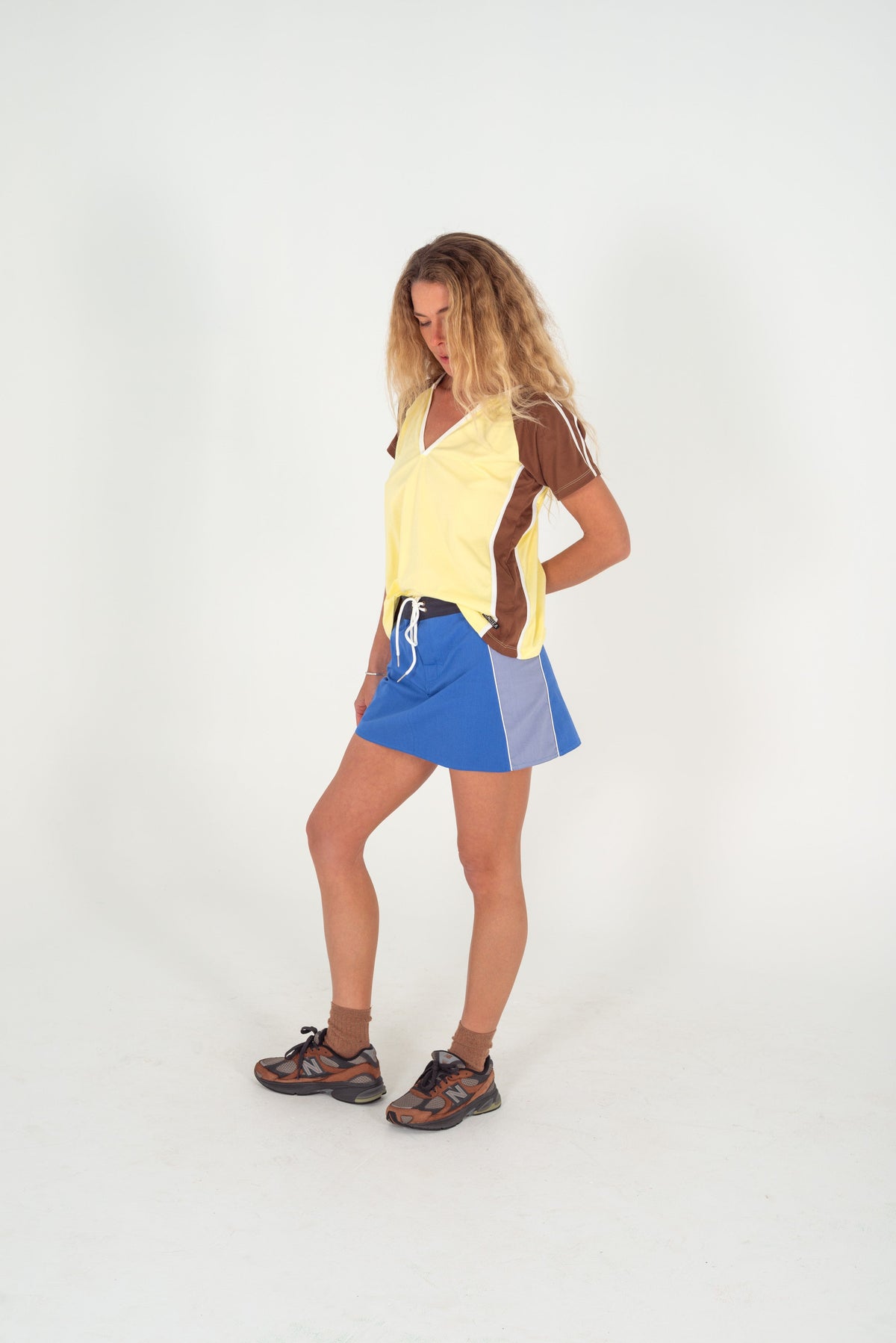 HEATHER RETRO SPORTY TEE - Atmosea