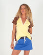 HEATHER RETRO SPORTY TEE - Atmosea