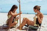 HOLLY PANELLED BAMBOO SHORTS - Atmosea