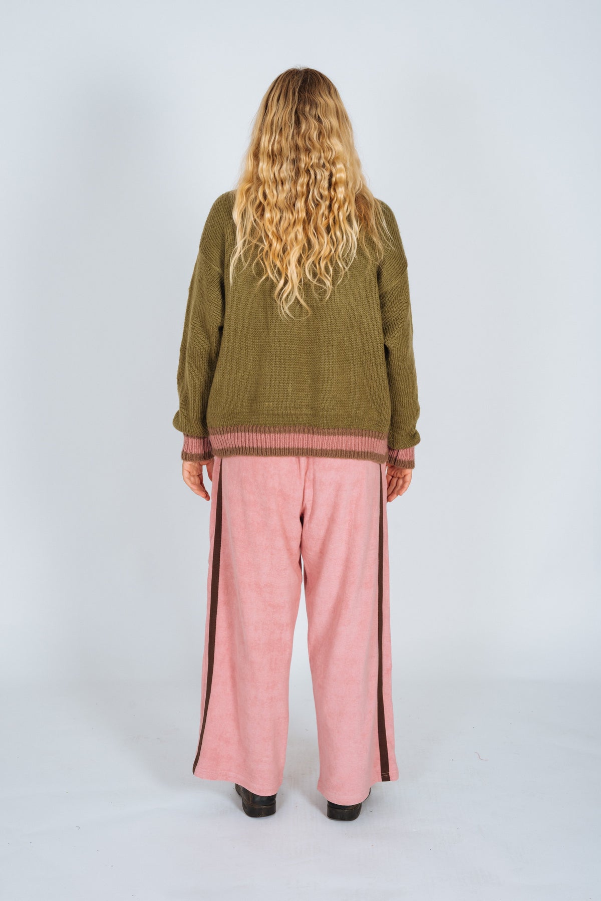 Khaki Knit Jumper - Atmosea