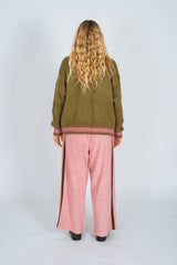 Khaki Knit Jumper - Atmosea