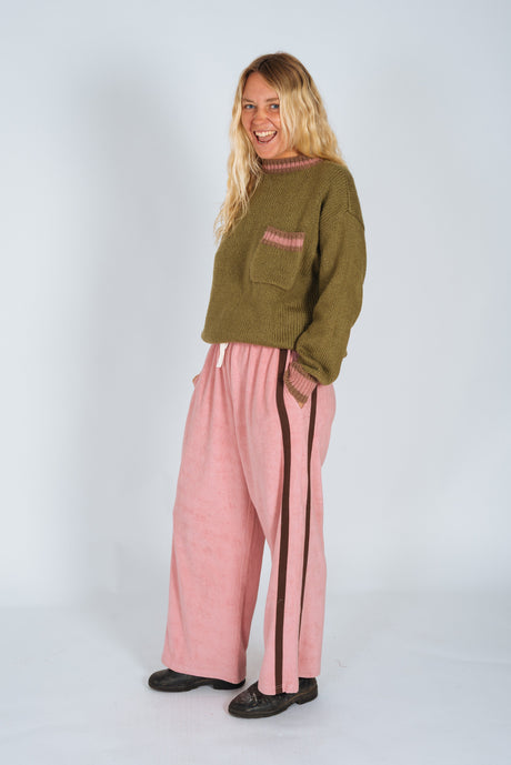 Khaki Knit Jumper - Atmosea