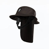 Kids Black Boardsox surf hat