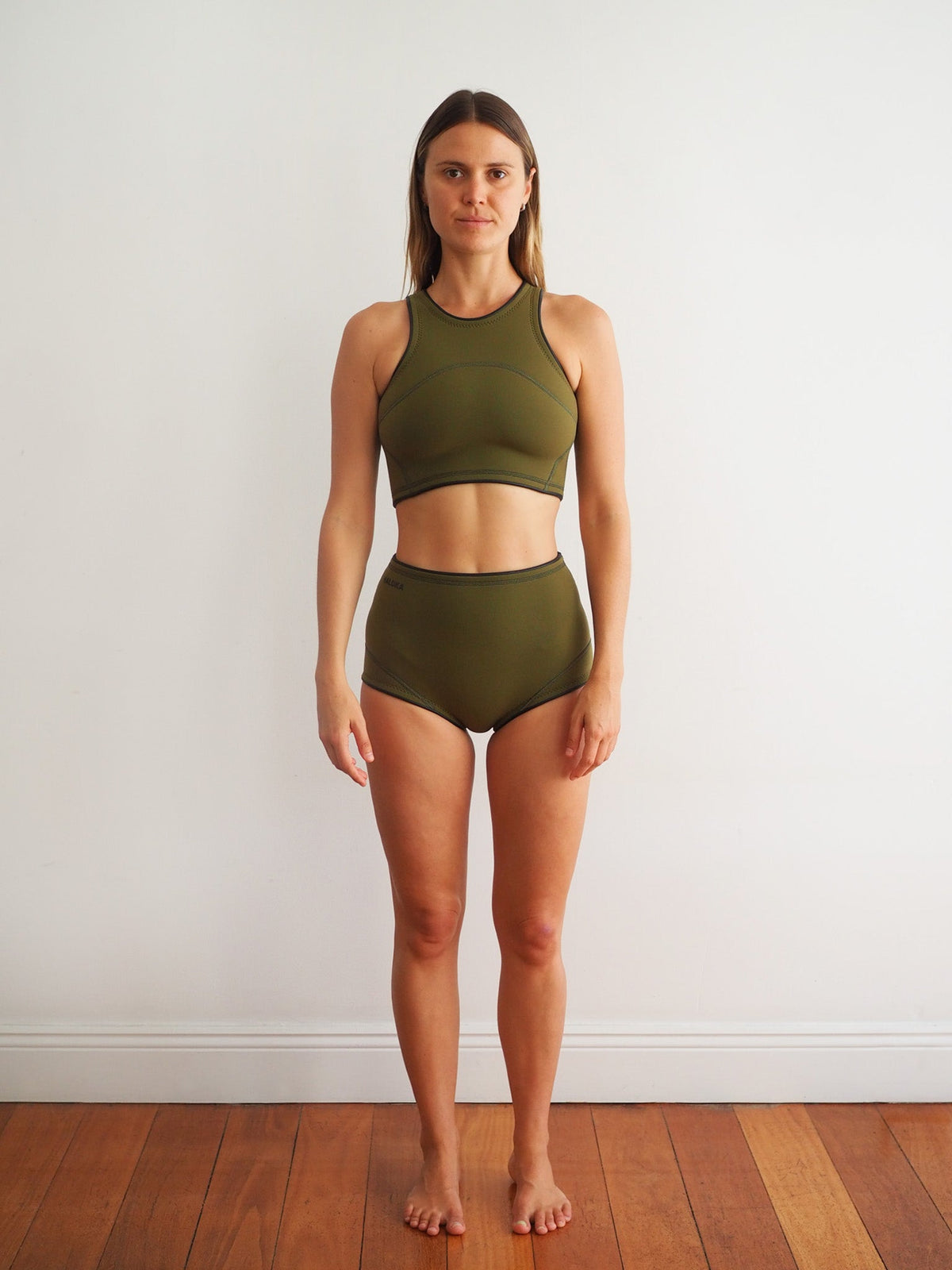 green wetsuit bottom for women 2mm