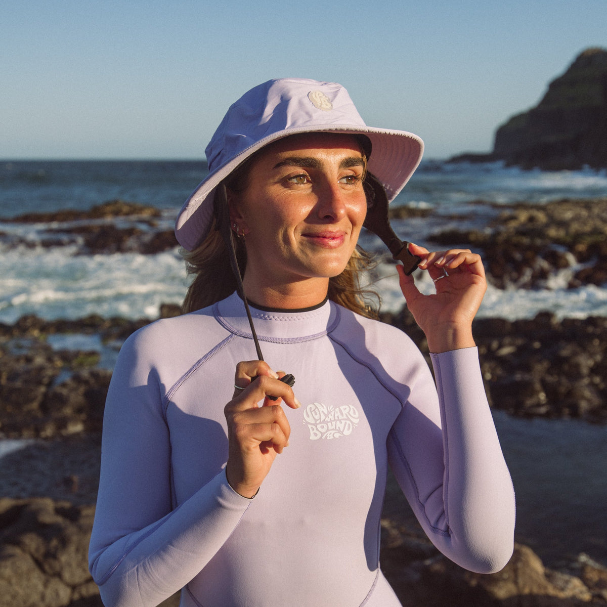 Lavender Latte Surf Hat UPF50+