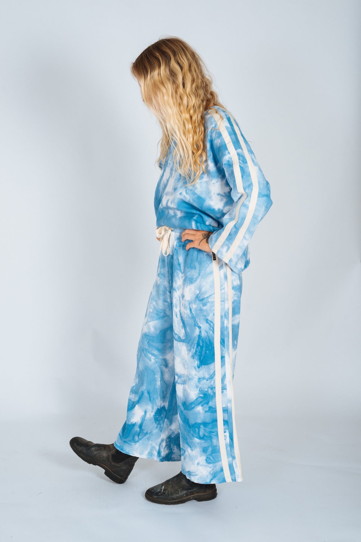 Lounge Pants in Cloud Tie Dye - Atmosea